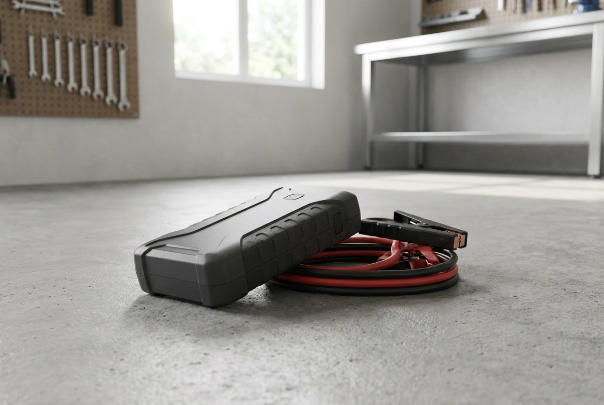 මෝටර් රථයක් පණගැන්වීම සඳහා පවර් බෑන්ක් (Jump Starter) එකක් ආරක්ෂිතව භාවිතා කරන්නේ කෙසේද