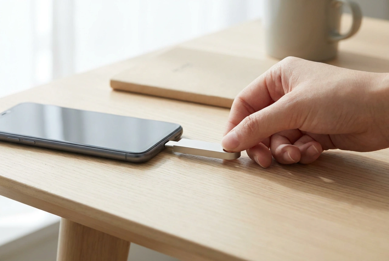 දත්ත අහිමි වීමකින් තොරව USB C පෙන්ඩ්‍රයිව් එකක් ජංගම දුරකථනය සමඟ භාවිතා කරන්නේ කෙසේද